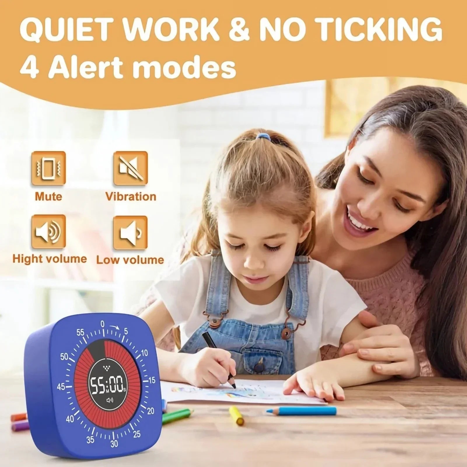 Visual Timer | Colour-Coded Countdown Timers | 25Mint