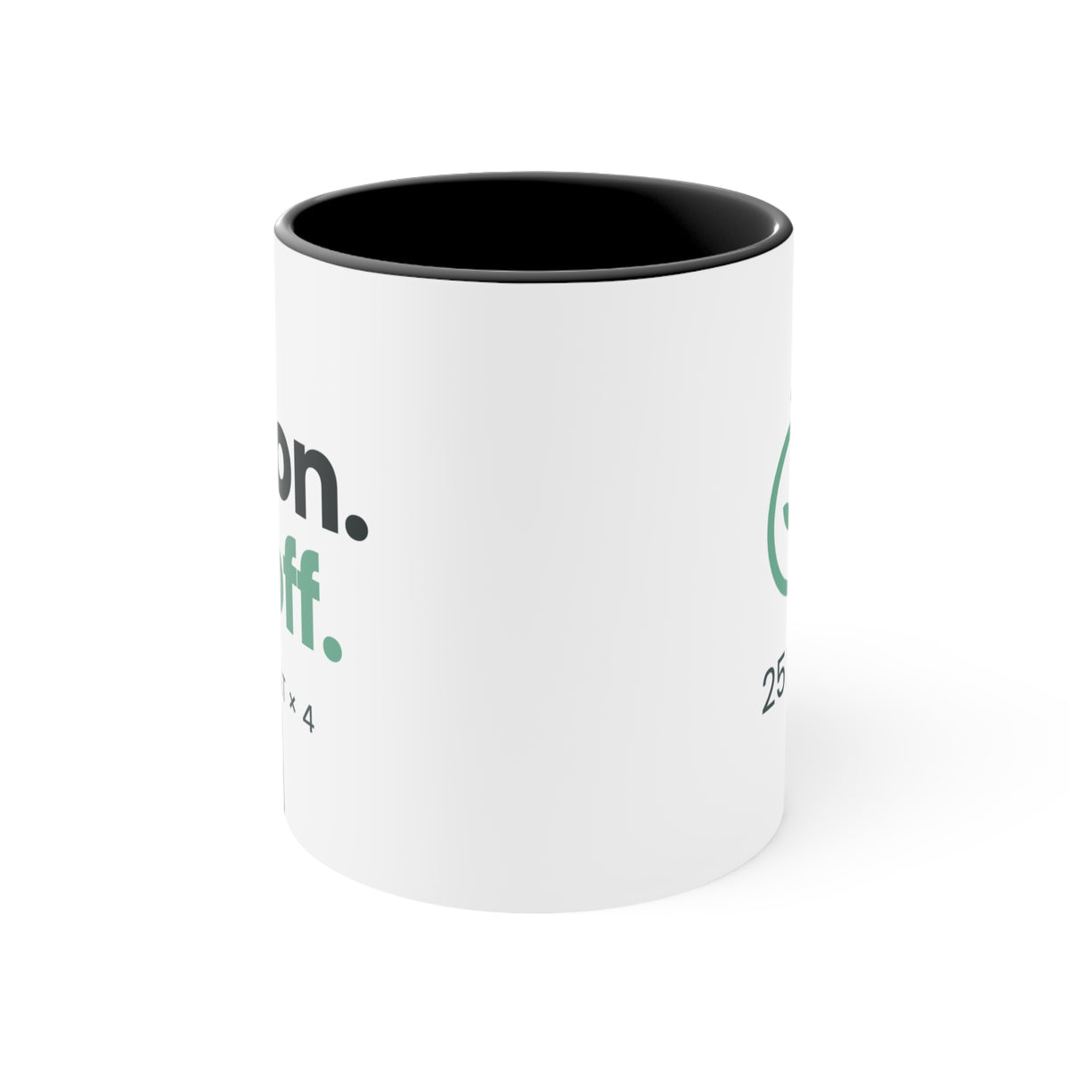 25 On 5 Off Focus Mug | 11oz Ceramic by 25Mint