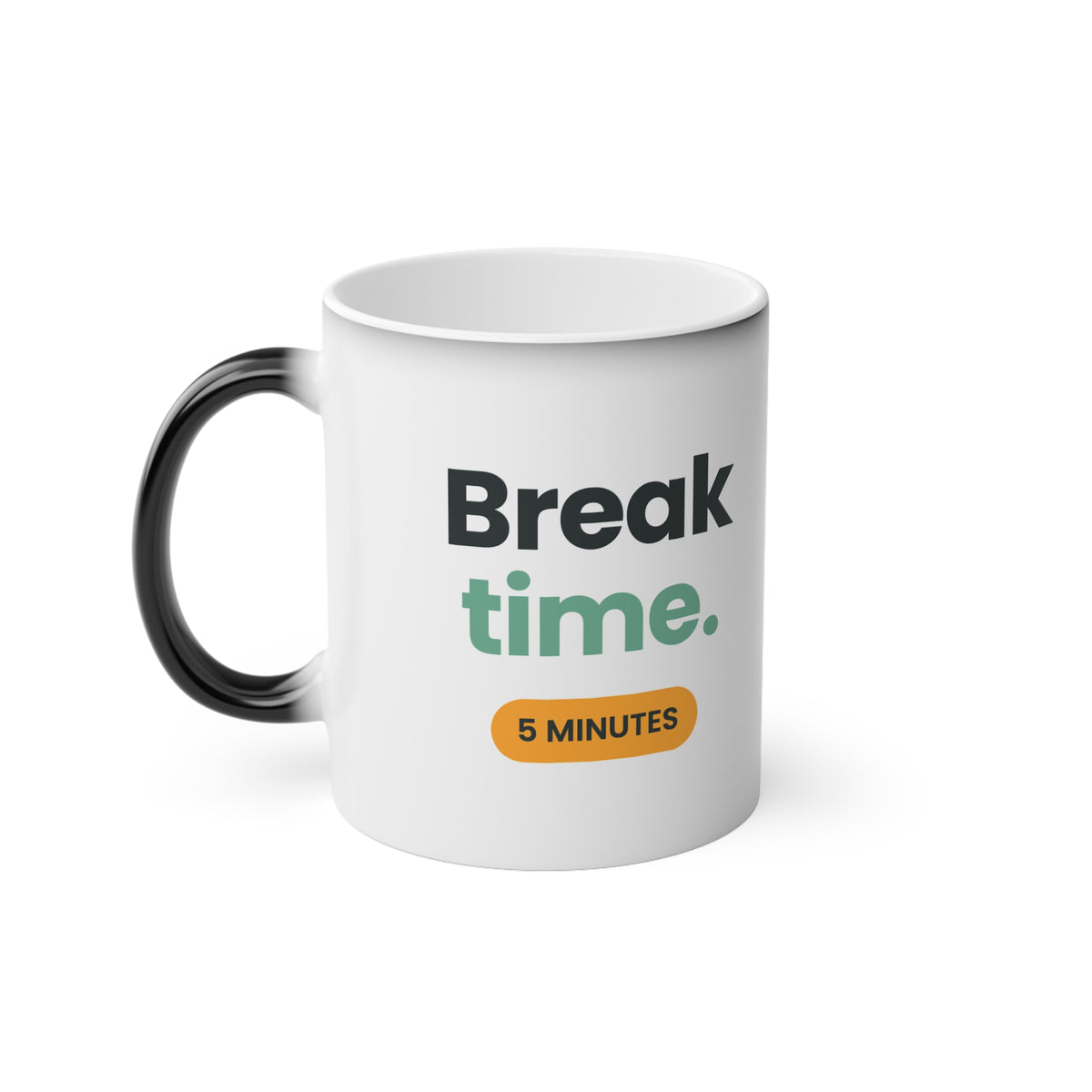 Break Time Magic Mug | Heat-Reveal 11oz by 25Mint