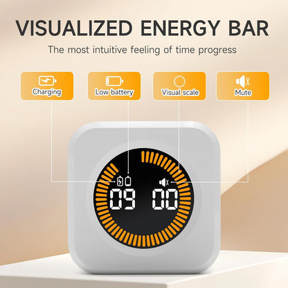 Pomodoro Productivity Timer Cube by 25Mint – Smart Focus Tool