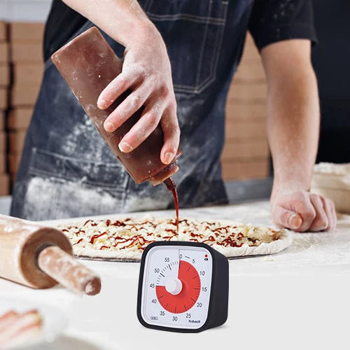 Visual Timer with Protective Case 60 Min - practical use demonstration