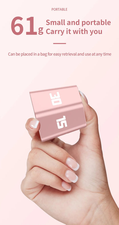 Hexagon LED Flip Timer - everyday use scenario