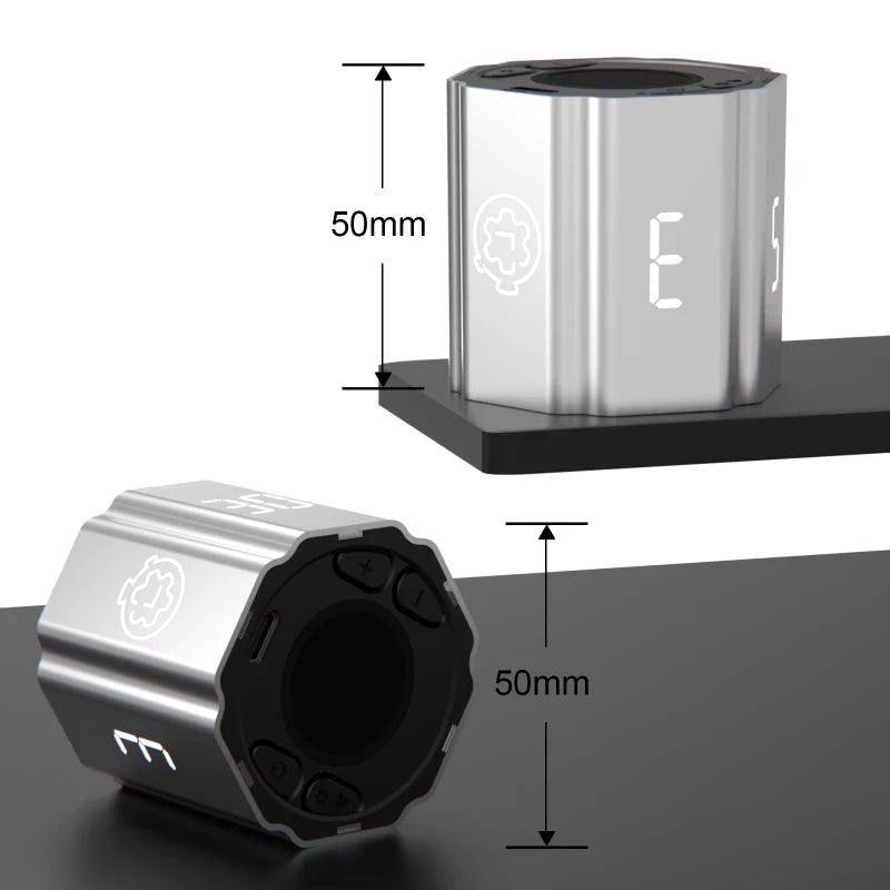 LCD Digital Cube Timer 5-Preset - practical use demonstration