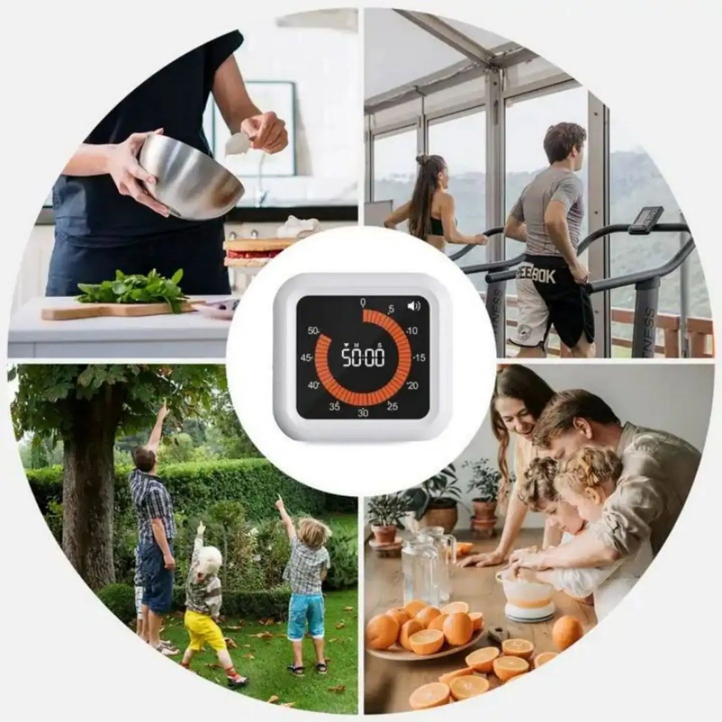 Smart Rotary Visual Timer - in use lifestyle shot