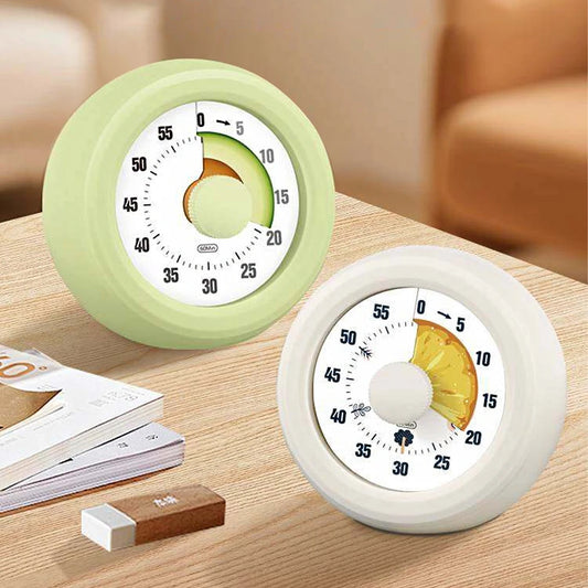 Round Visual Timer 60 Min for kids and classrooms - front view
