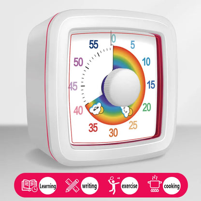 Kids Visual Focus Timer 60 Min - back view