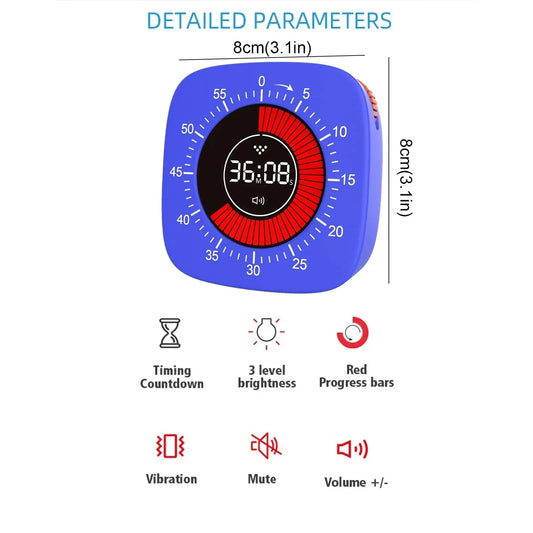 Visual Timer | Colour-Coded Countdown Timers | 25Mint