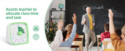 Kids Night Light Visual Timer 60 Min - practical use demonstration