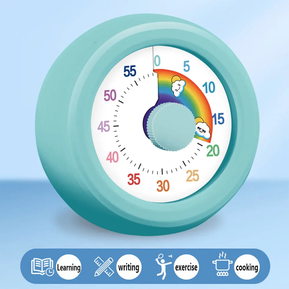 Round Visual Timer 60 Min - front view