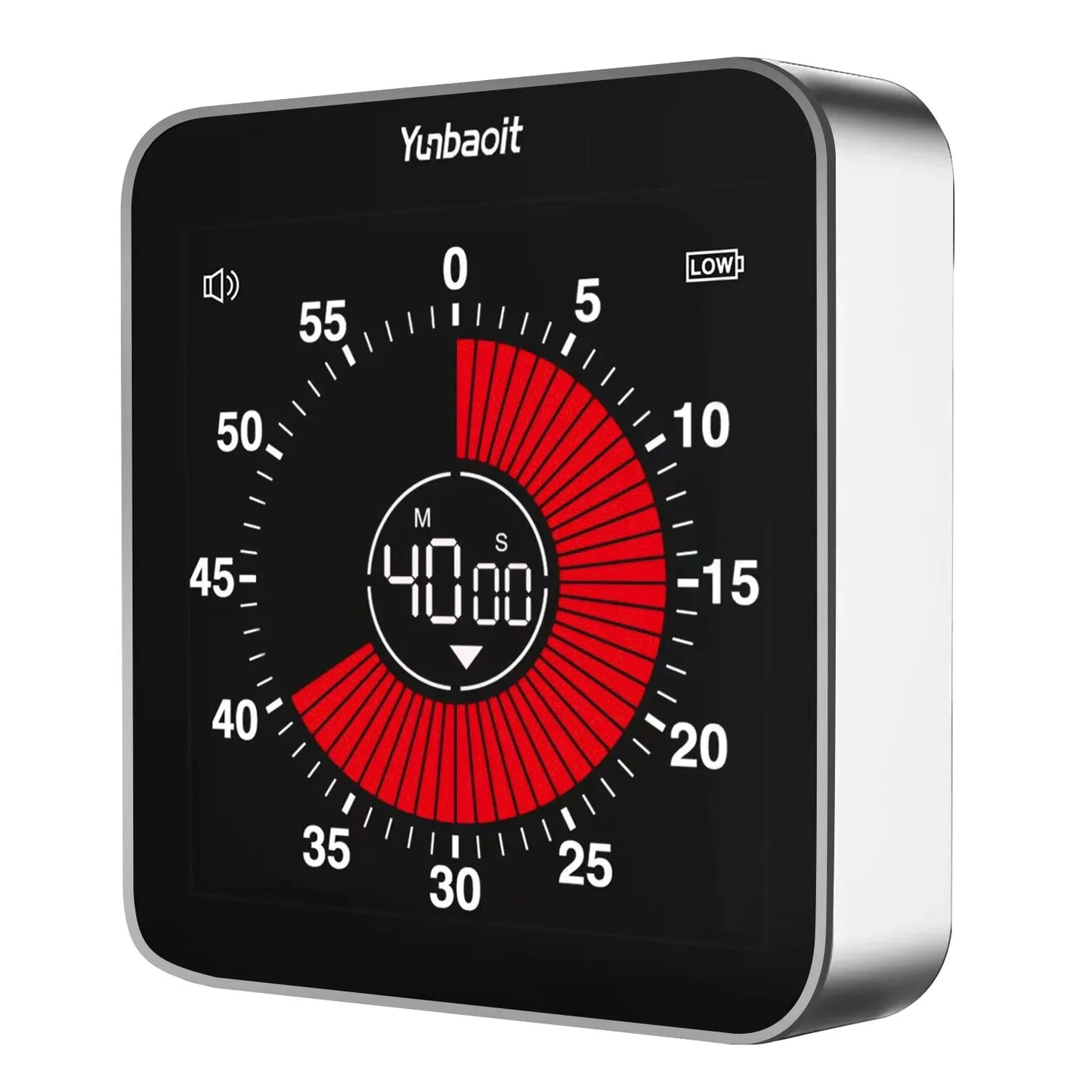 Pro Digital Visual Timer with 3.4 inch colour screen - front view