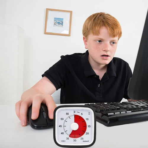 Visual Timer with Protective Case 60 Min - detail close-up view