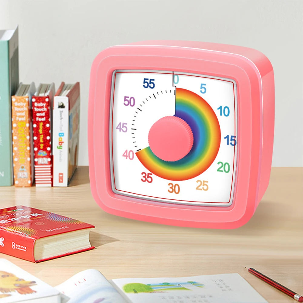 Kids Visual Focus Timer being used during homework session