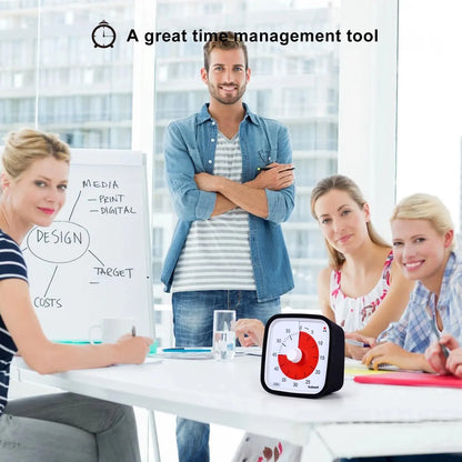 Visual Timer with Protective Case detail showing drop-proof design