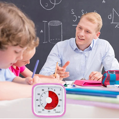 Visual Timer with Protective Case 60 Min - back view