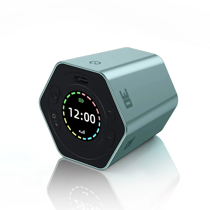 Hexagon LED Flip Timer - in use lifestyle shot