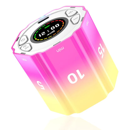 LCD Digital Cube Timer 5-Preset - top view