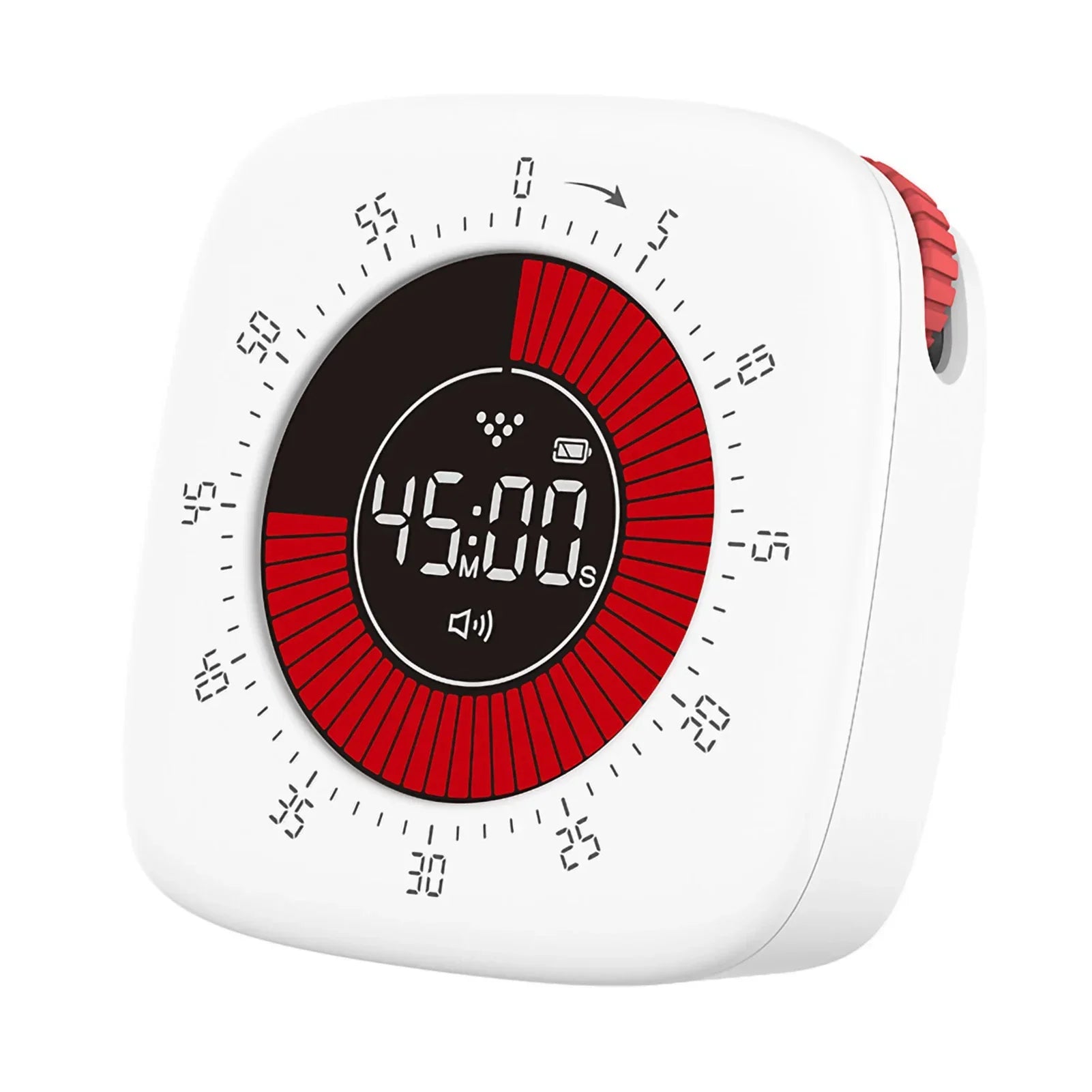 Rechargeable Visual Timer 60 Min - alternate angle