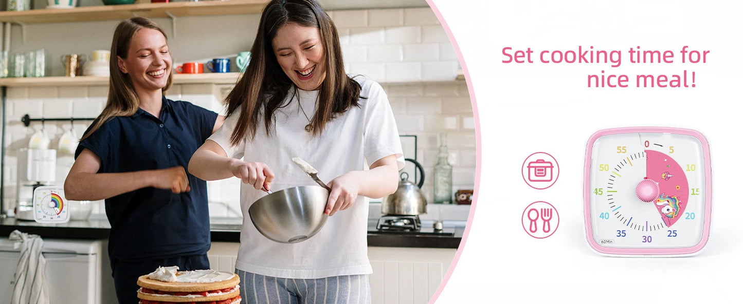 Kids Night Light Visual Timer 60 Min - front view