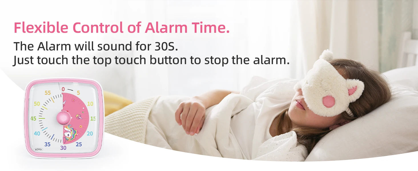 Kids Night Light Visual Timer 60 Min - features and design overview
