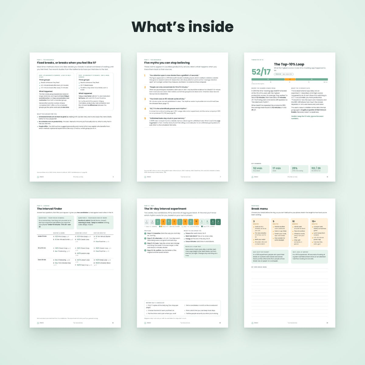 The Interval Atlas ebook — what’s inside — page previews